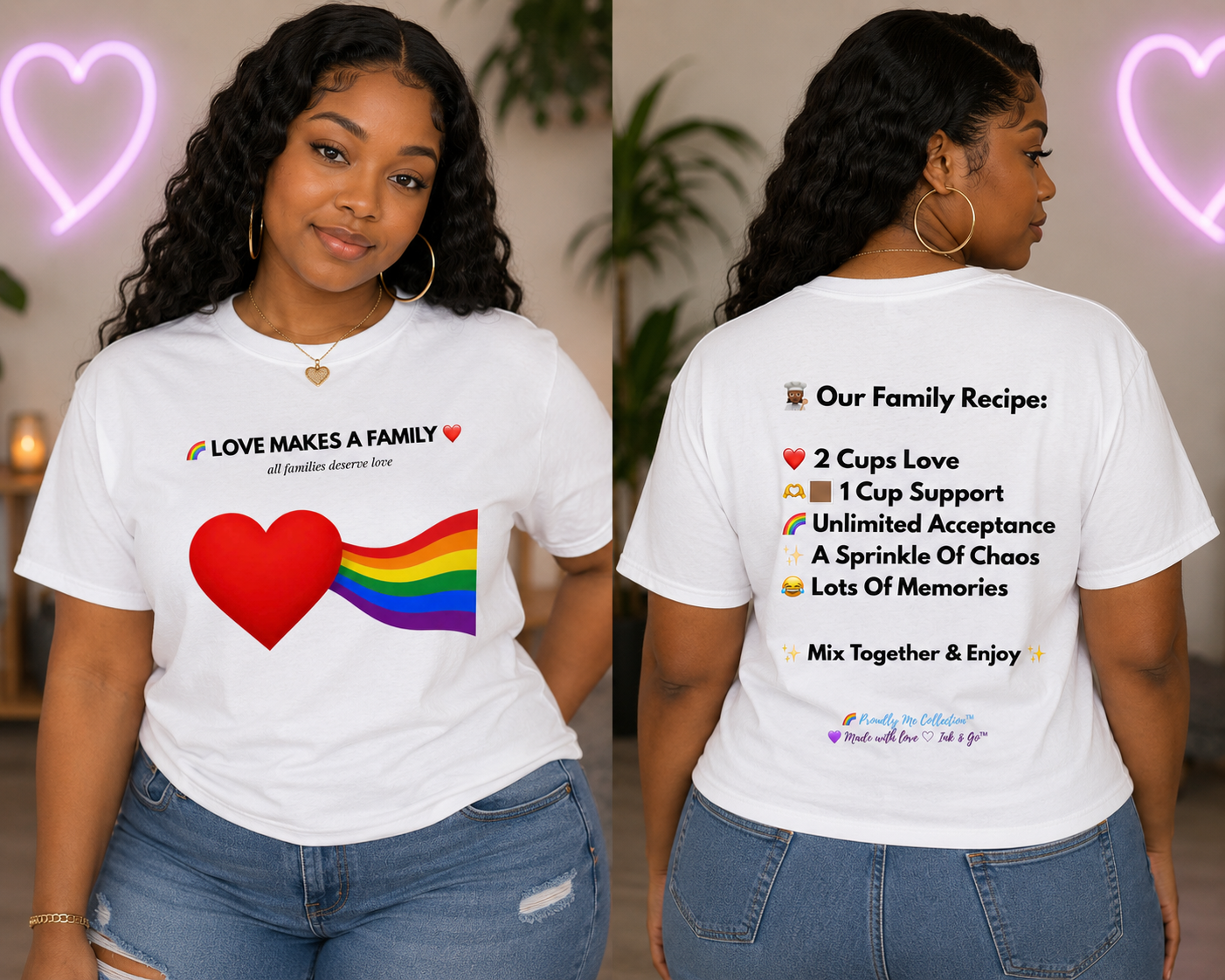 Love Makes A Family Shirt | Pride Collection 2026